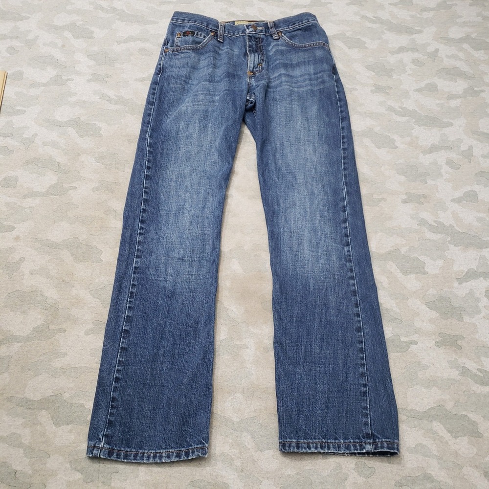 Wrangler 20X Jeans Mens 29x30 Blue Straight Leg Denim Medium Wash Western